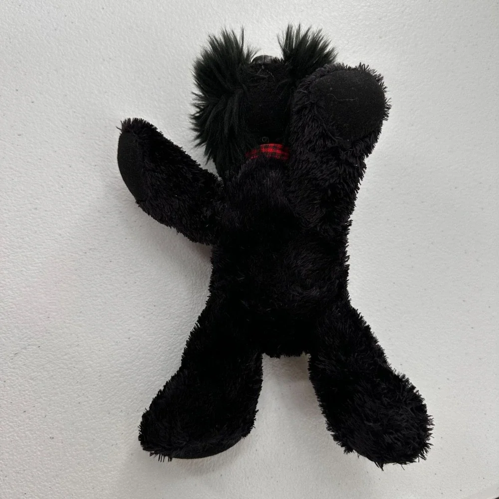Aurora‎ Flopsies Dog Mr Nick Scottie Scottish Terrier Plush Black Stuffed Animal